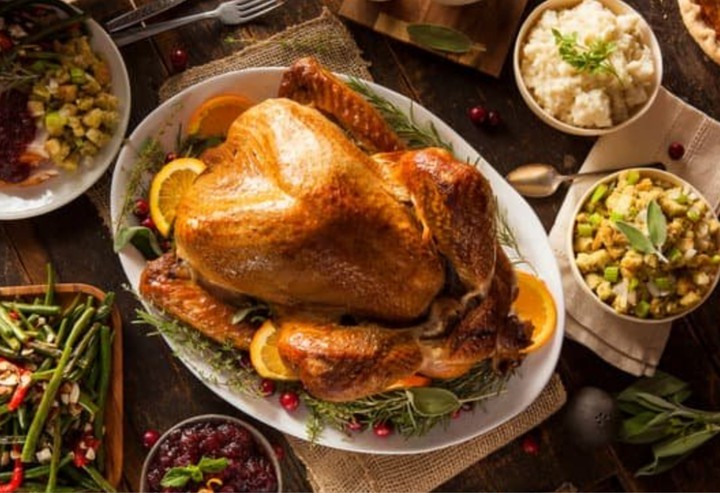 Thanksgiving meal