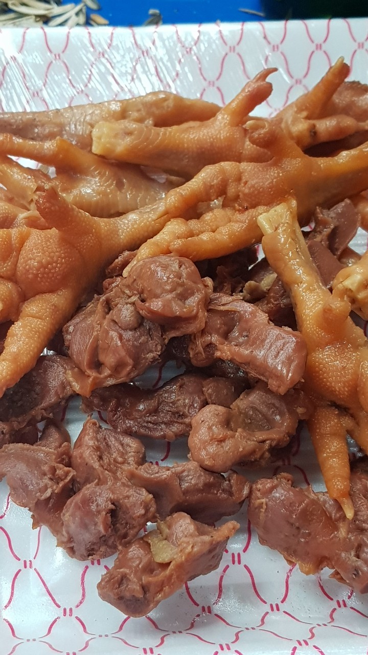 닭발과 똥집
