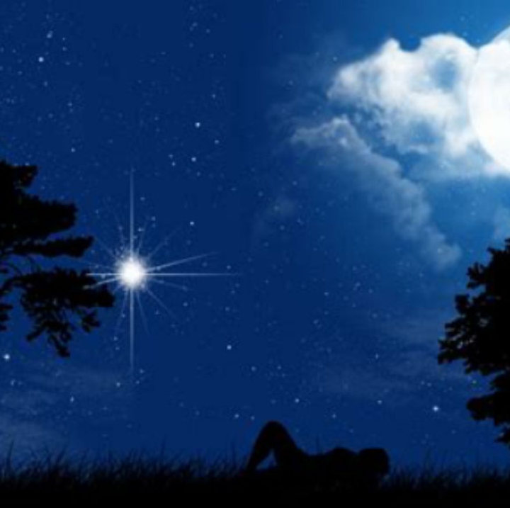 Noite e estrelas⭐