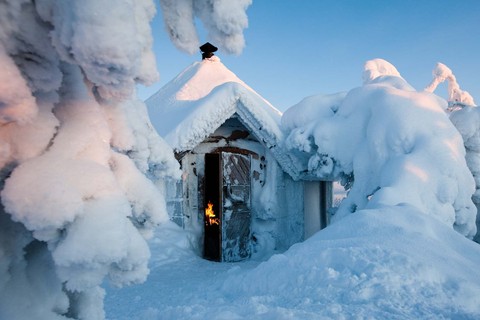 cozy little hut