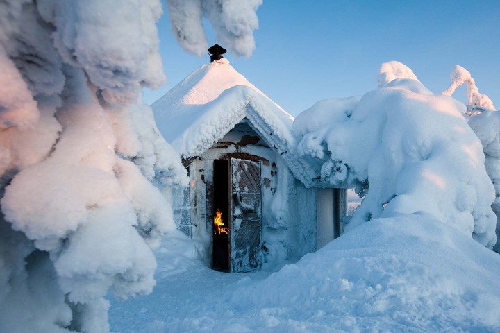 cozy little hut