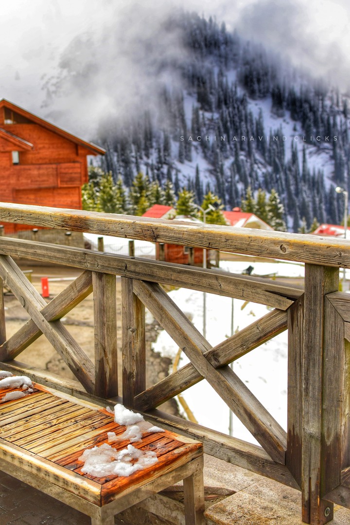 Snow Mountain View