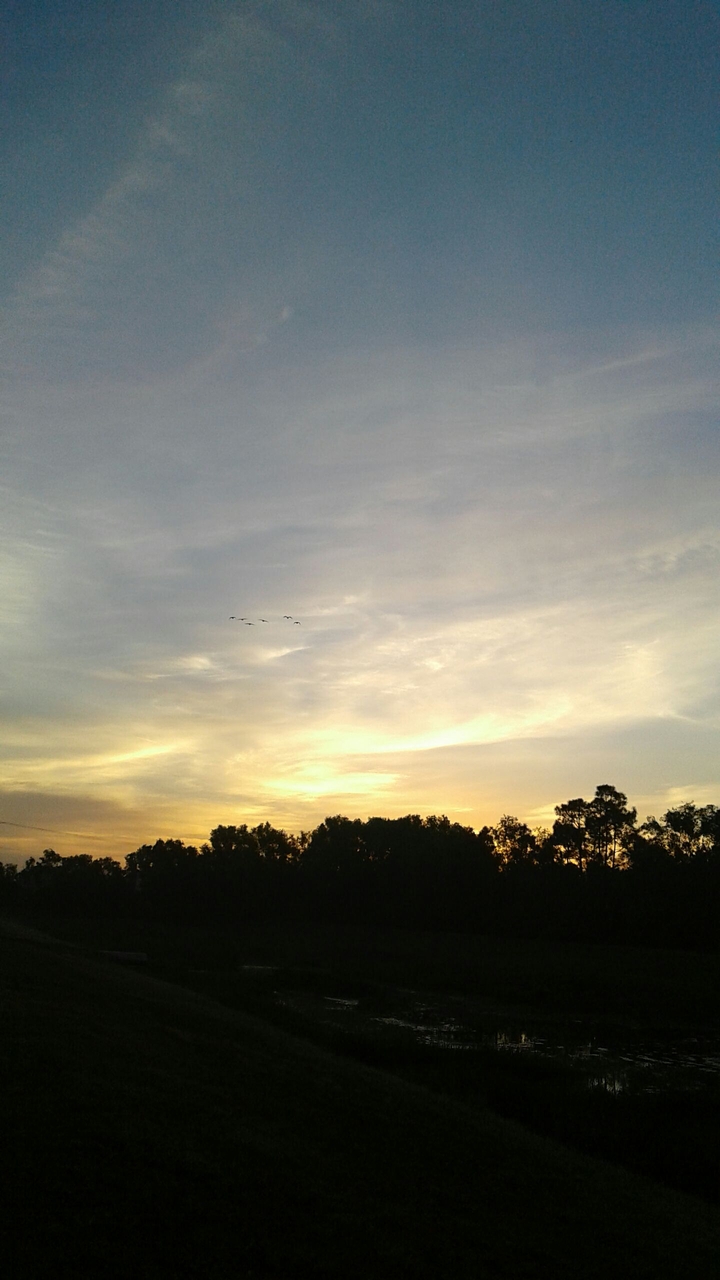 Sunrise.