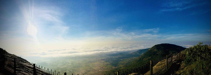 Sunrise at Nandhi Hills, Bangalore
