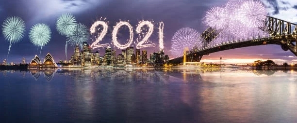 Sydney Harbor welcomes in the New Year