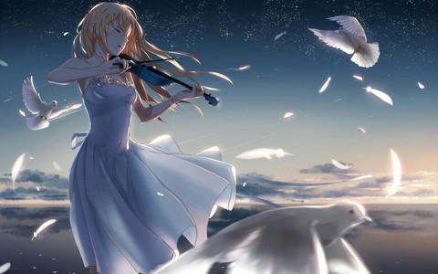 l'oiseau blanc
