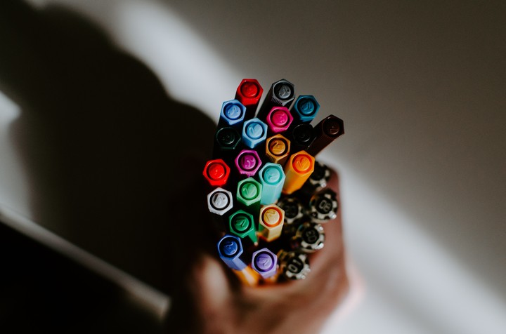 Markers Hand Multicolored