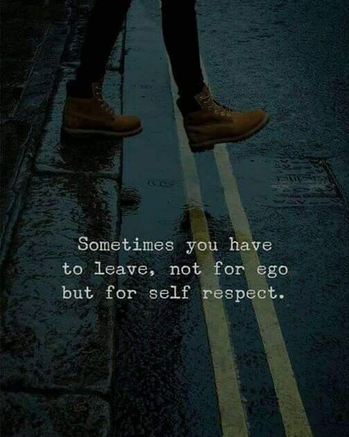 self respect