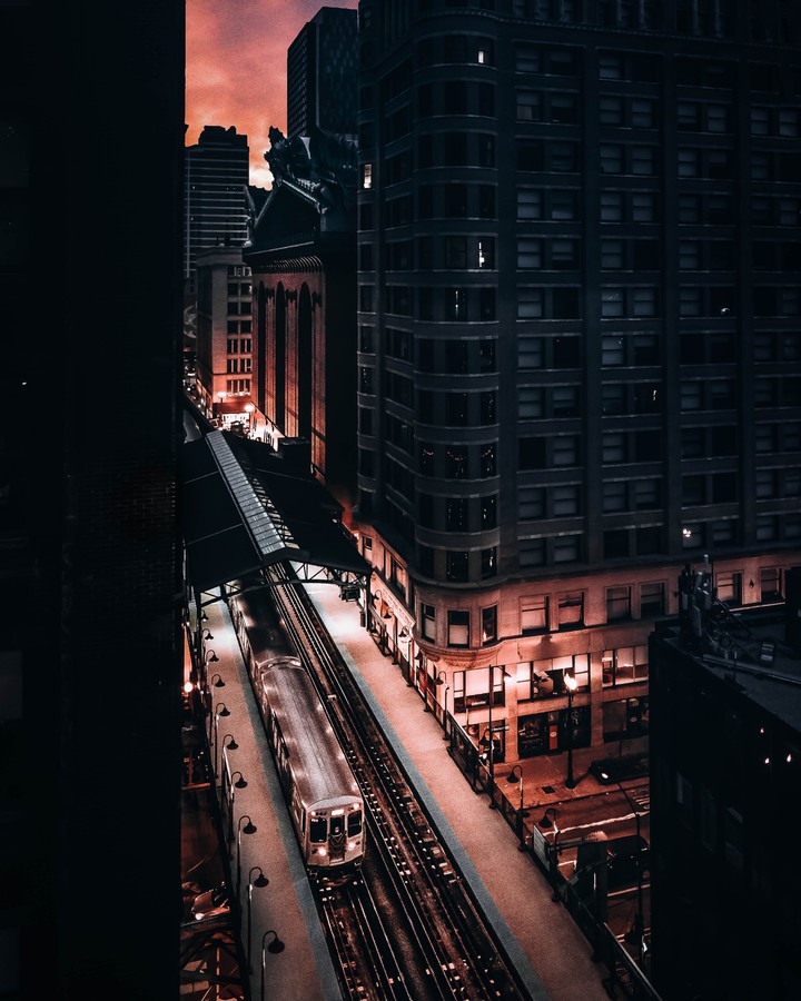 la noche es bella