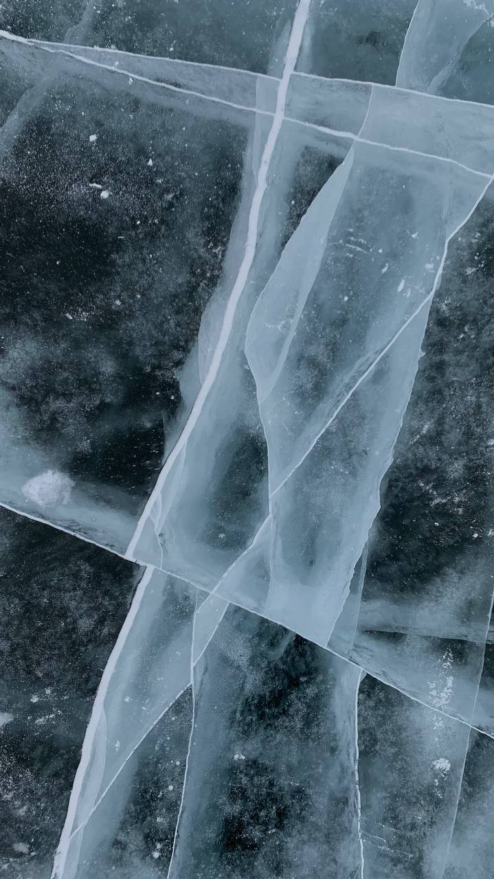 Лед на байкале