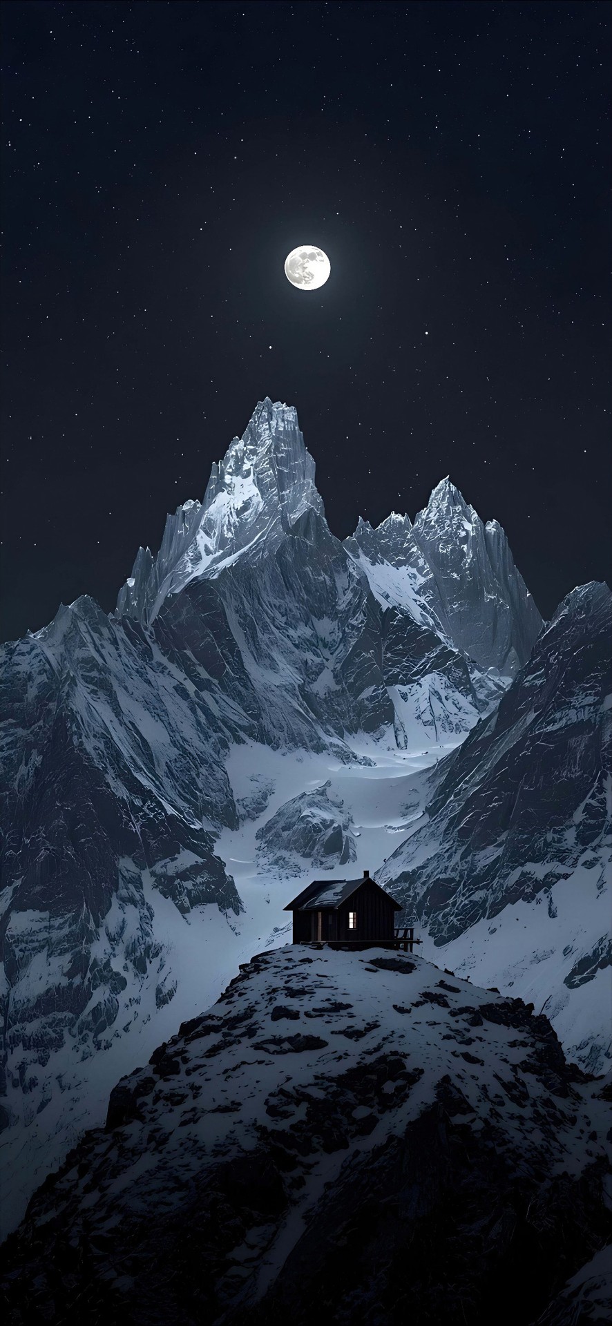 hình nền moonlight, winter