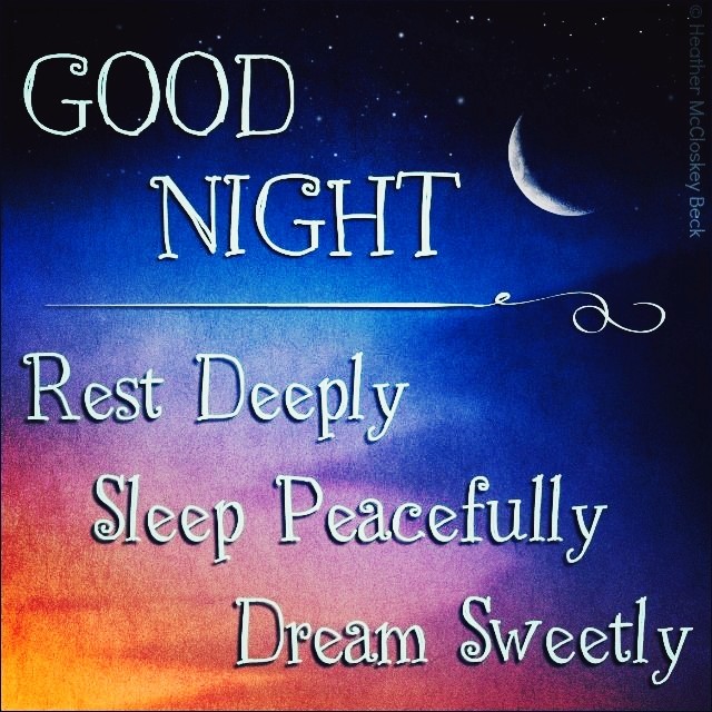 Good Night  Friday