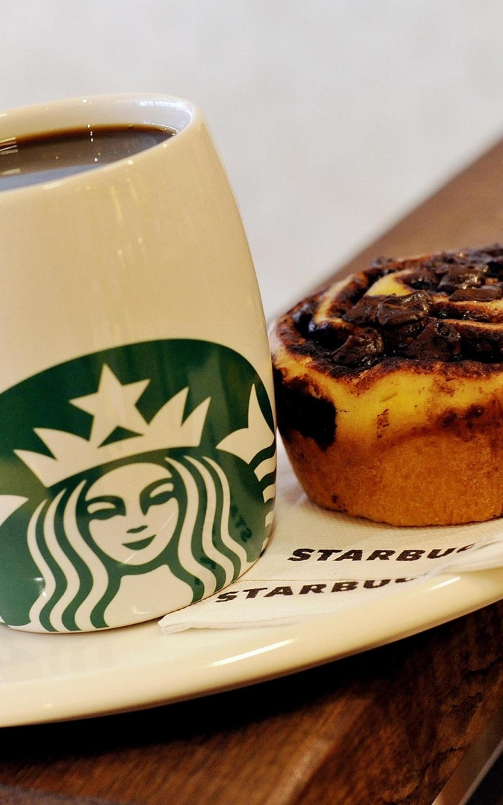 Starbucks and Cake