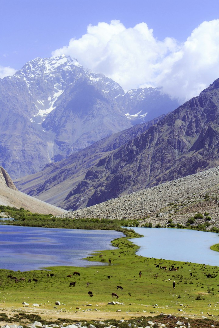 lake at high altitude