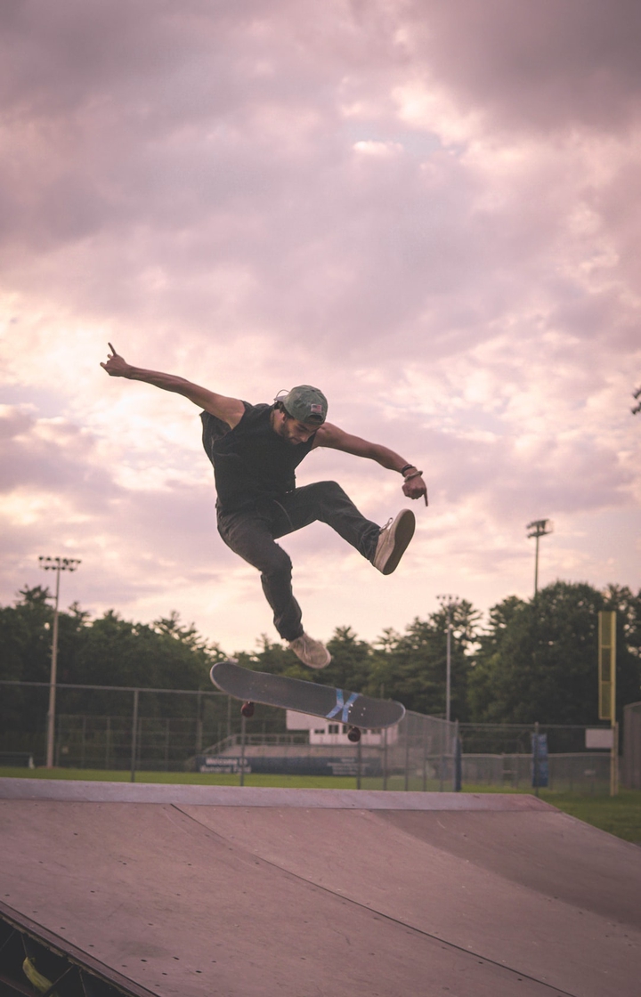 skateboarding