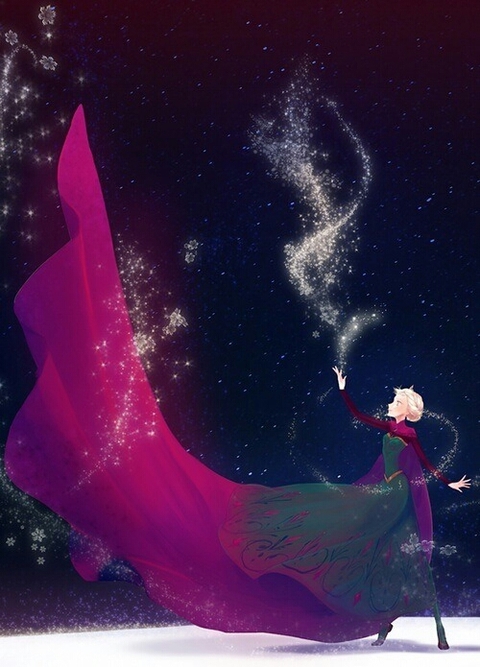 Queen Elsa frozen
