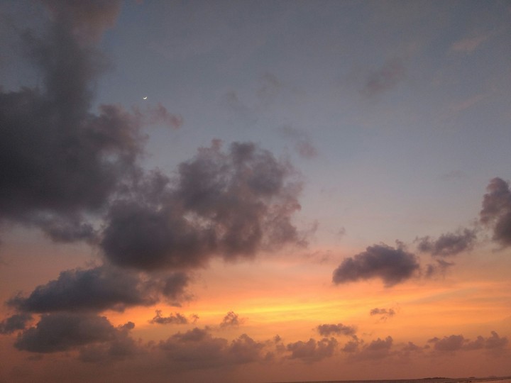 orange sun