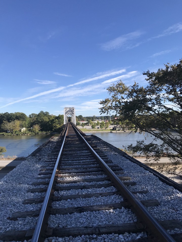 Railroad tracks