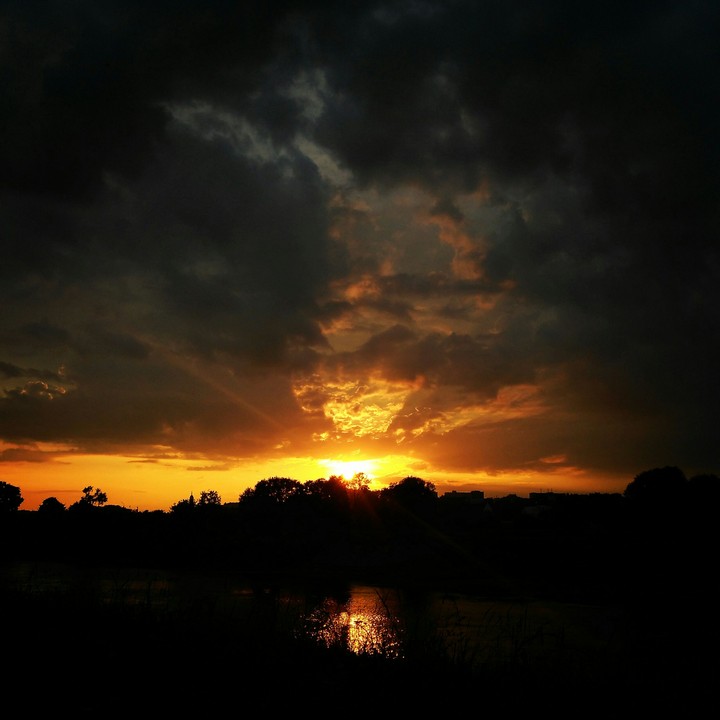 Sunset dark