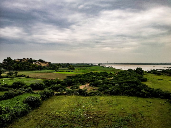 The fort on bank of Chambal river.