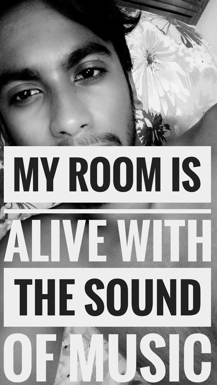 my room is alive with the sound of music