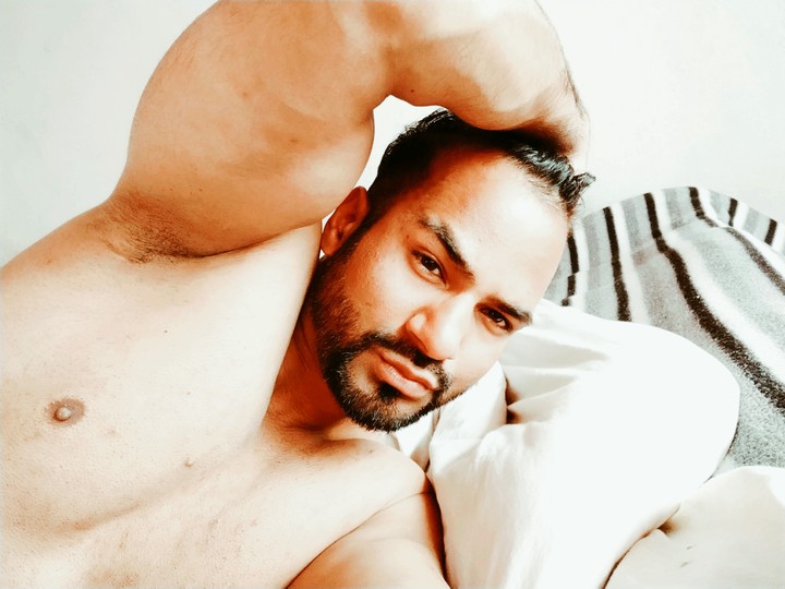 in my room