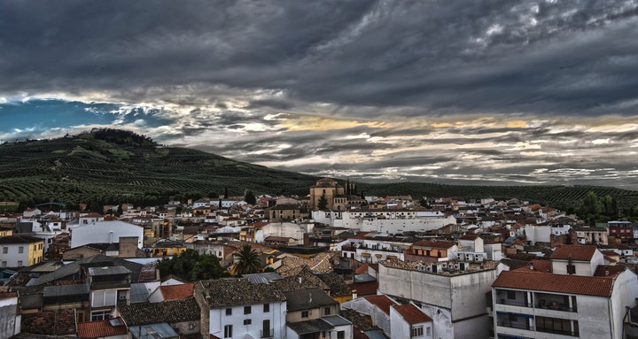 atardecer