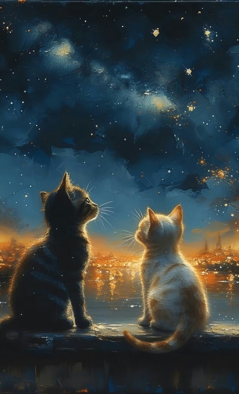 sfondi felidae, sky