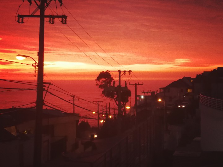 atardecer