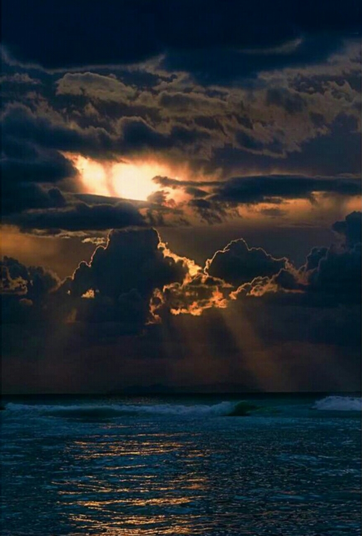 sun in clouds
