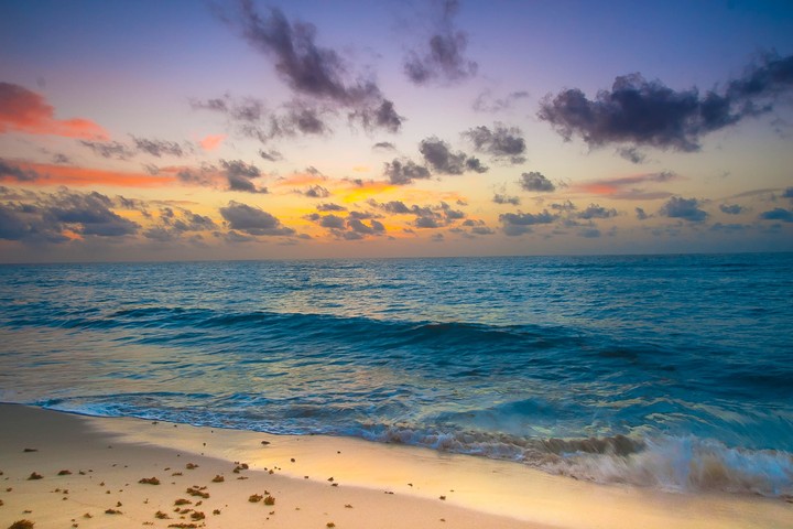 Sunrise in Cancun