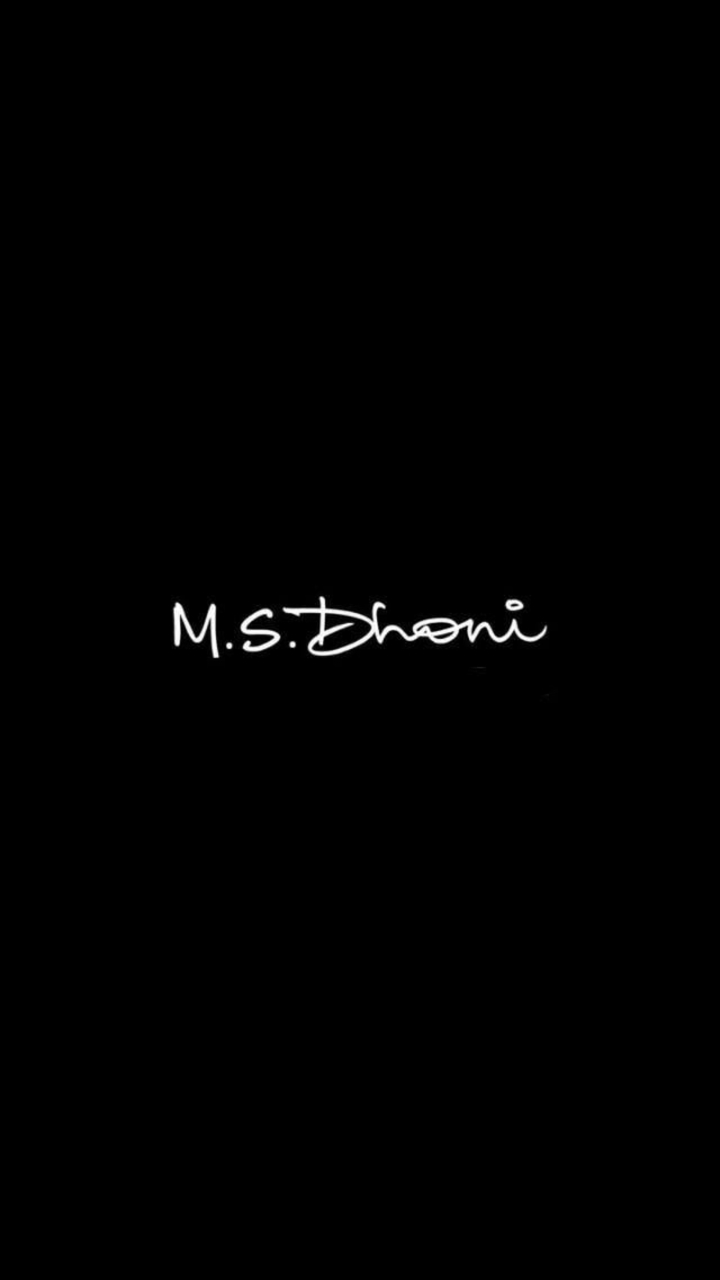 M S Dhoni