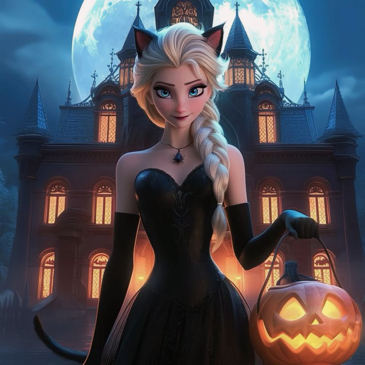ELSA THE HALLOWEEN CAT