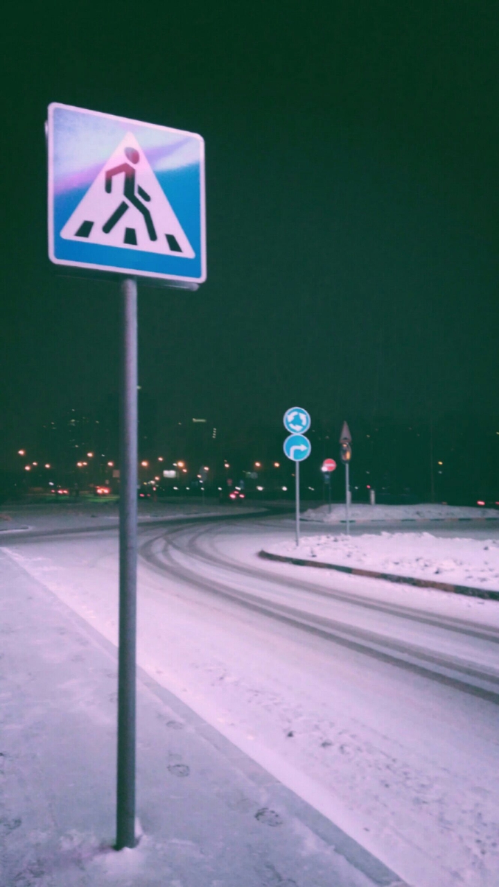 road sign