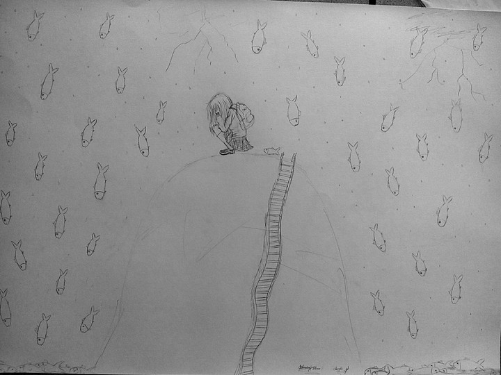 Invasion de poissons volants