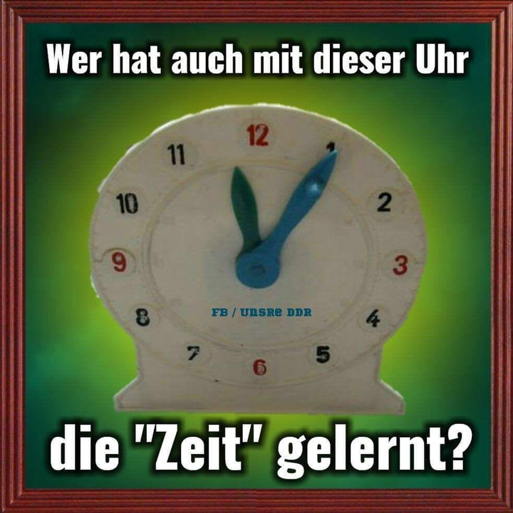 Wo  ist die Zeit geblieben?