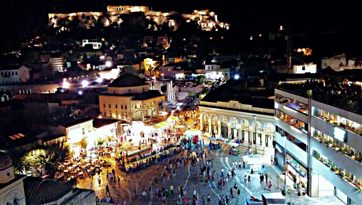 Acropolis-athens by night