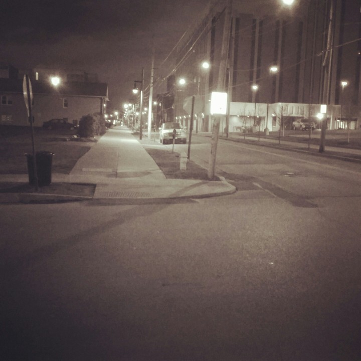 evening street