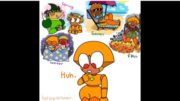 Winter, Spring, Summer and Fall