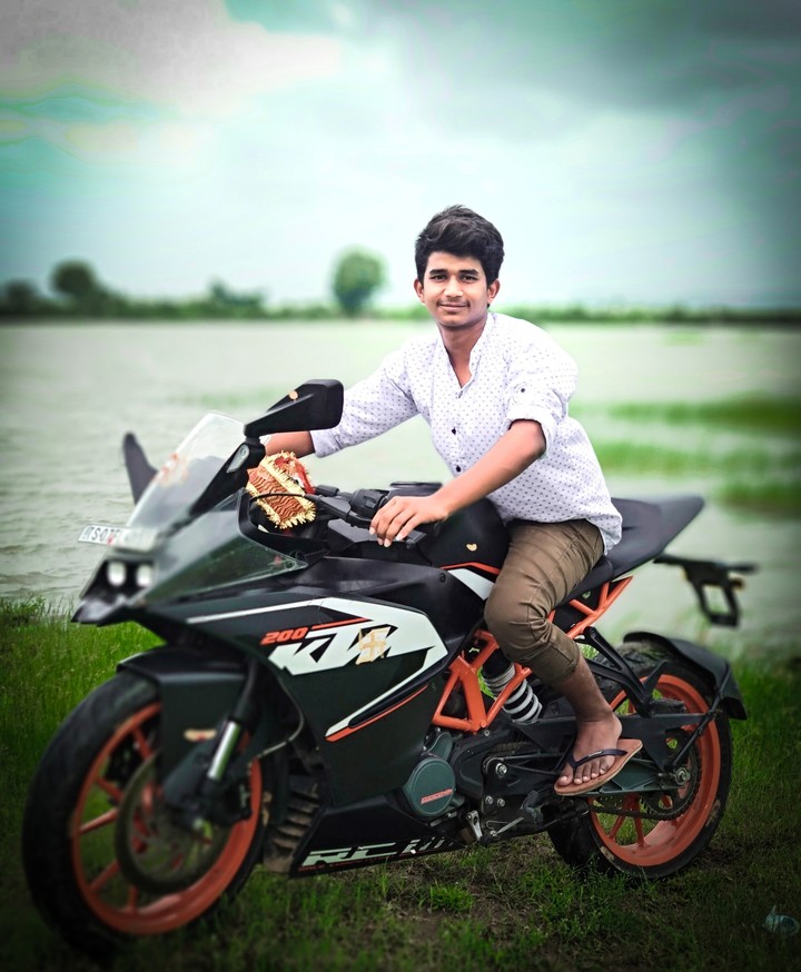 natural backk of bike