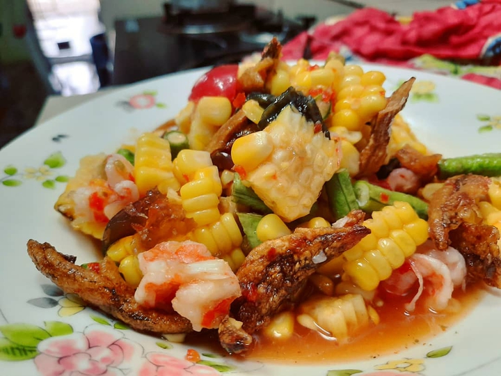 ตำข้าวโพด