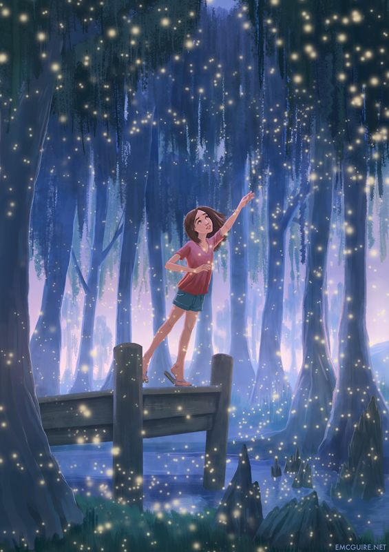 You can't catch the stars..but you catch fireflies.