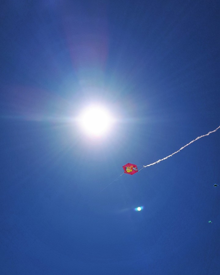 look up