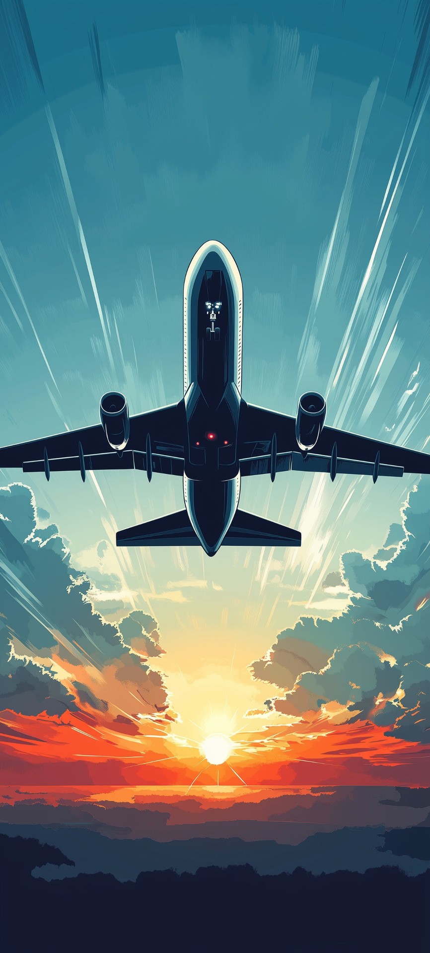 тапети aircraft, airliner