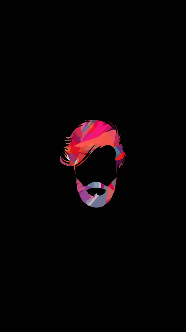 Gangstar amoled minimalist wallpaper