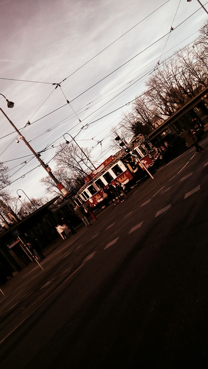 Christmas#publictransport#Christmasdecorations