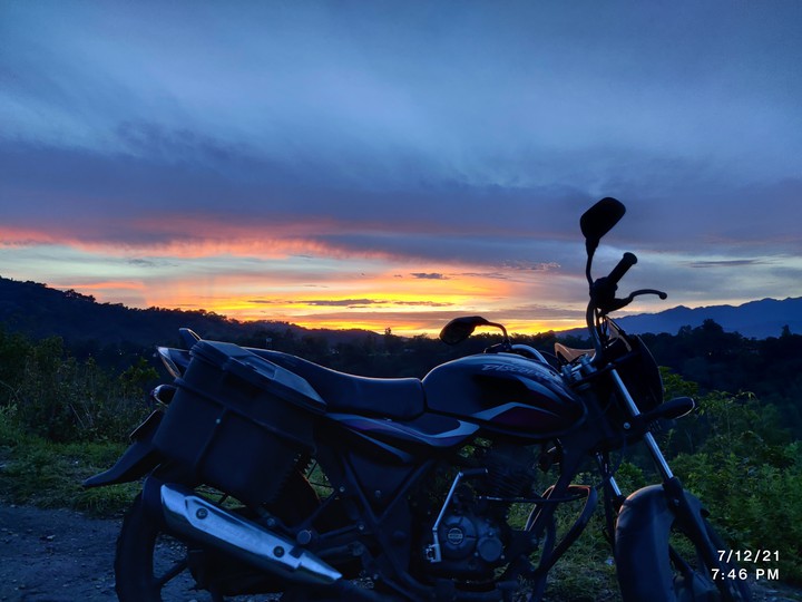 Sunset...