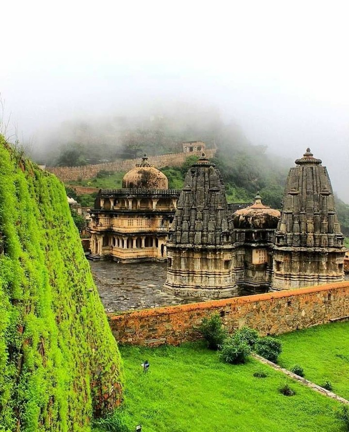 Kumbhalgarh Fort during monsoon