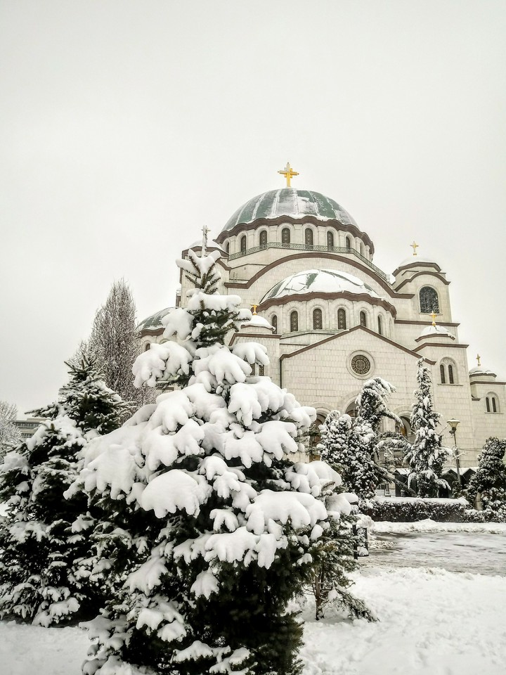St. Sava Temple city of Belgrade