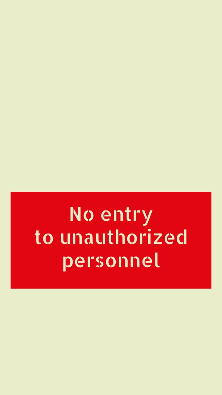 No Entry